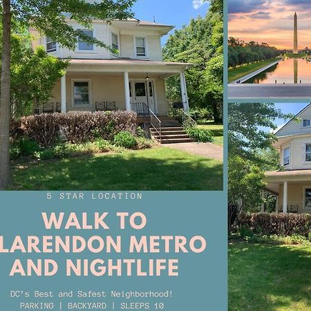 4 Bedroom Dc'S Best Location With Parking, Walk To Clarendon Metro, Shopping And Nightlife! Arlington Exterior foto