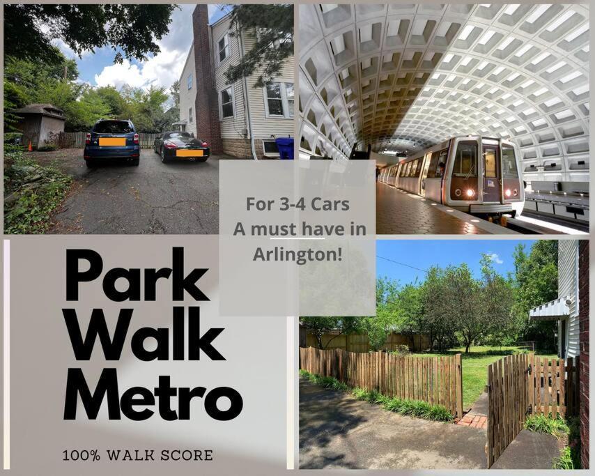 4 Bedroom Dc'S Best Location With Parking, Walk To Clarendon Metro, Shopping And Nightlife! Arlington Exterior foto